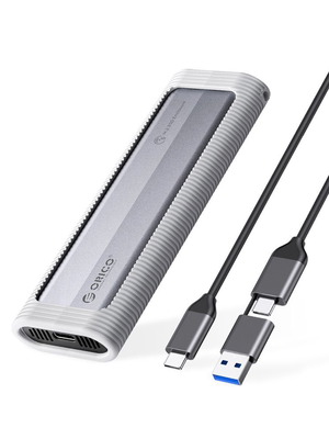 Orico AXM2F-V1 εξωτερική θήκη M.2 NGFF SSD USB-C 5Gbps γκρι καινούργιο