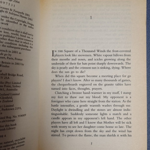 The Girl Who Played Go new English book