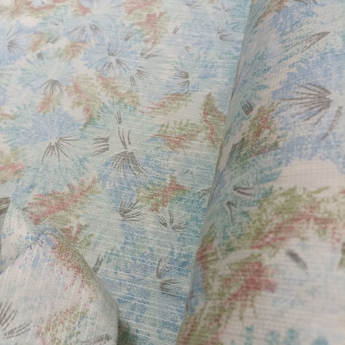 Curtain fabric from Spain new, soft polyester opaque