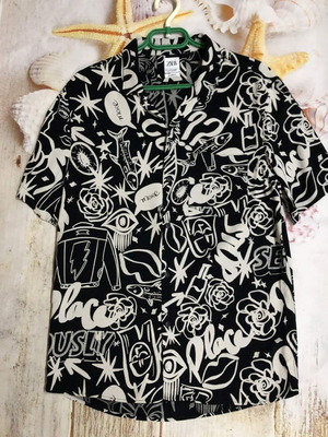 Zara shirt new, size M, black