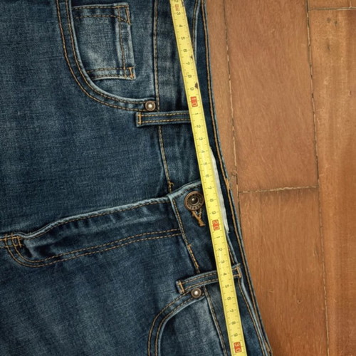Bershka High-Waisted Skinny Jeans Medium Blue Used Like New