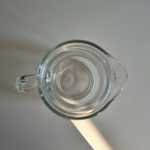 Glass water pitcher like new