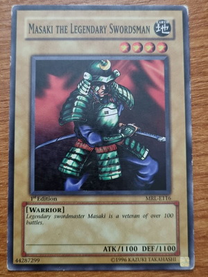 Masaki the Legendary Swordsman MRL μεταχειρισμένο Common 1st edition