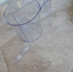 Measuring jug 1200ml like new, plastic liquid container