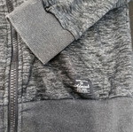 Admiral unisex grey jacket with hood like new