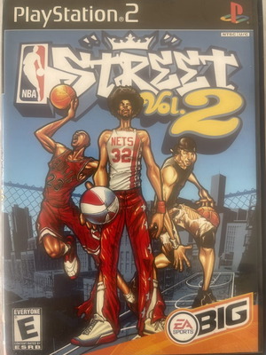 NBA Street Vol. 2 PlayStation 2 game, EA Sports BIG