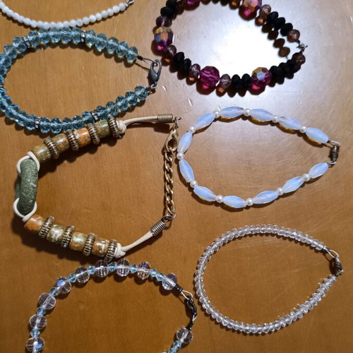 Bracelets new, pack all together