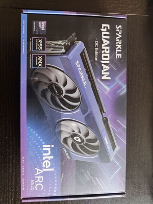 VGA Sparkle Intel Arc B570 Guardian OC 10G καινούργια, συσκευασμένη