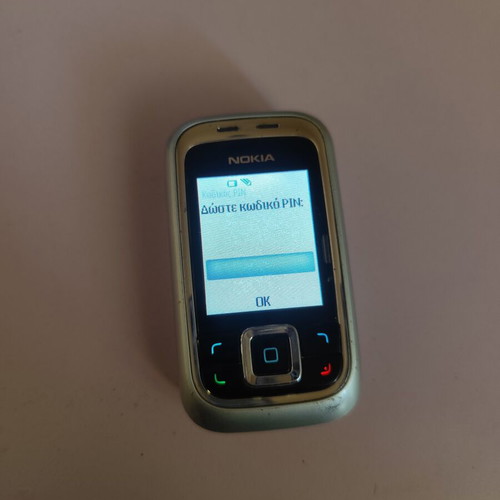 Nokia 6111 used, silver, up to 7.9 MP camera