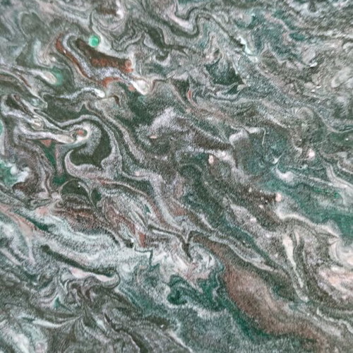Canvas painting, fluid art, gloss varnish, 29x39cm