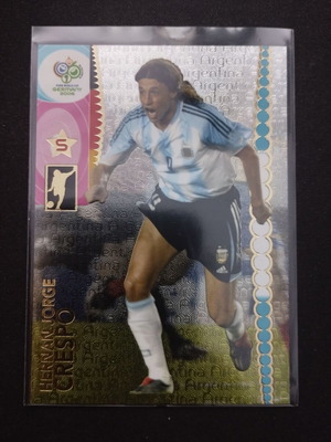 Κάρτα Panini World Cup 2006 Σαν καινούργιο, Hernan Crespo