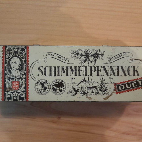 Schimmelpenninck Duet Empty Cigars Tin Box