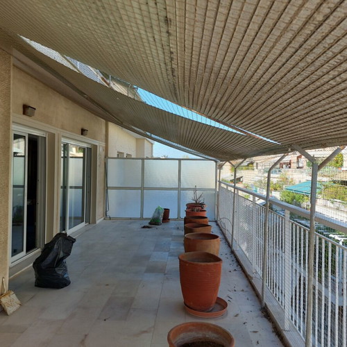 Balcony net for cats like new, nylon 1.3mm, 68 sqm