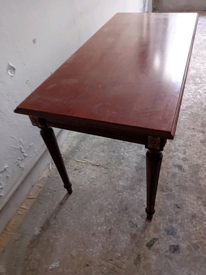 Luissense mahogany coffee table used 100×50 cm