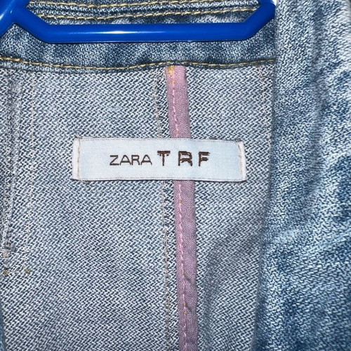 Zara denim jacket xs like new, blue