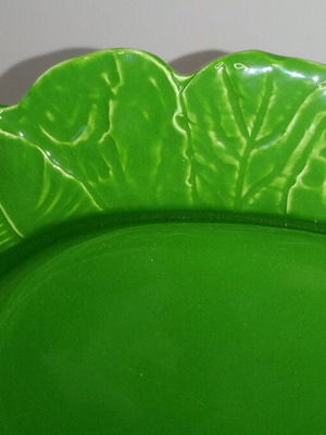 Antique Large Ceramic Platter