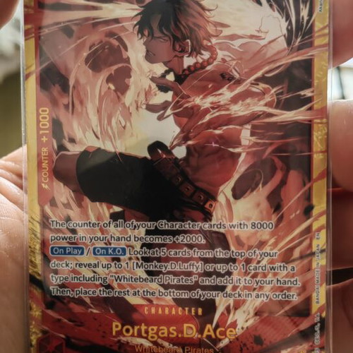 Portgas D. Ace trading card new
