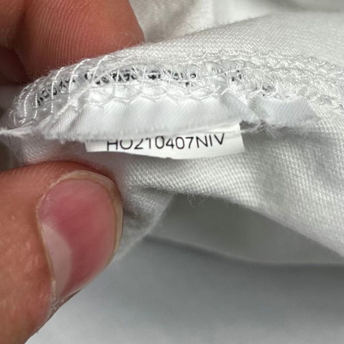 Nike Necklace Detail Mock-Neck Sweatshirt like new, white, size S
