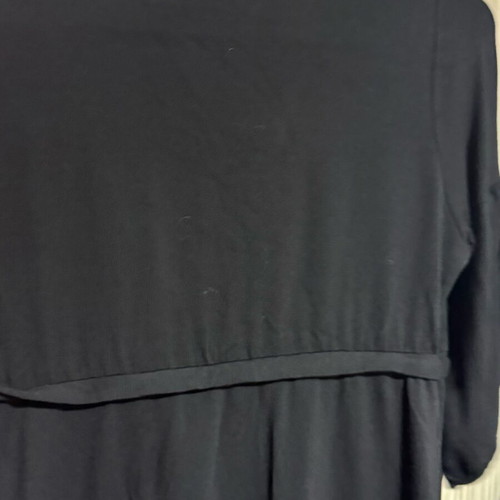 Black classic spring dress new, sizes M and L