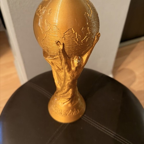 Mundial trophy 3D printing 25 cm