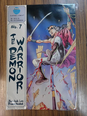 The Demon Warrior comic used, Eastern Comics issue 7