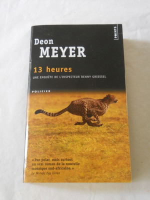 Books used Deon Meyer 13 heures and Colin Mc Donald How Advertising Works