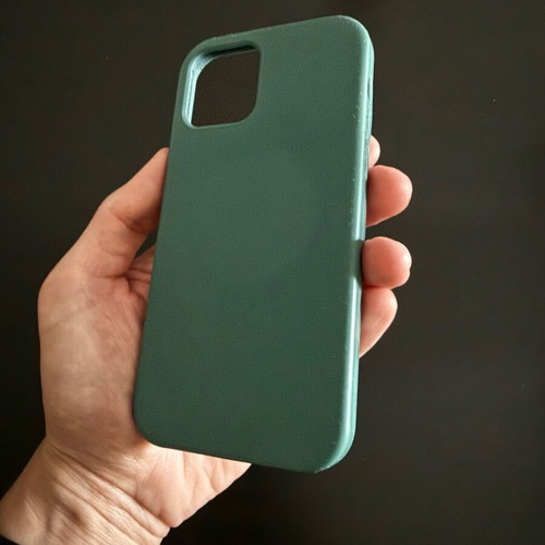 iPhone 12 Pro silicone case turquoise like new