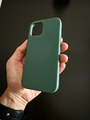 iPhone 12 Pro silicone case turquoise like new