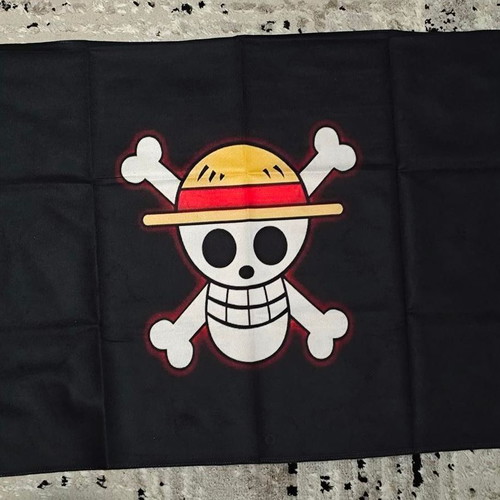 Straw Hat Crew One Piece Flag 50x70 cm like new