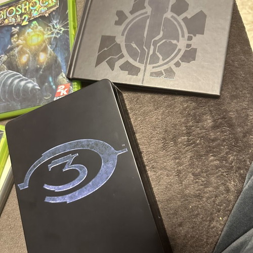 Halo 3 Limited Edition and Just Cause Xbox 360 games like new