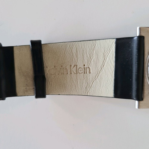 Calvin Klein women's watch with leather strap like new