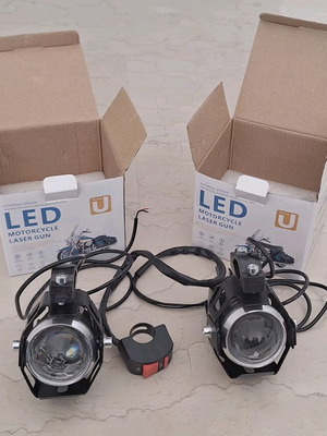 CREE LED Waterproof Motorcycle Spotlights New Set of 2