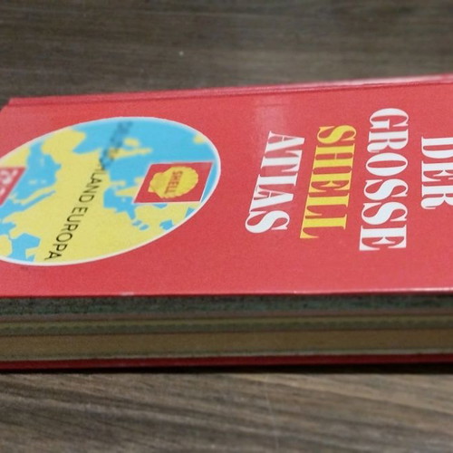 Shell Atlas 1972-73 vintage, used
