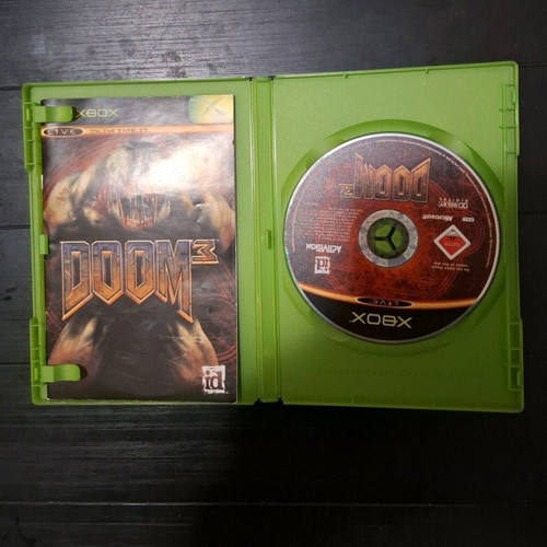 Doom 3 Xbox used action game in good condition