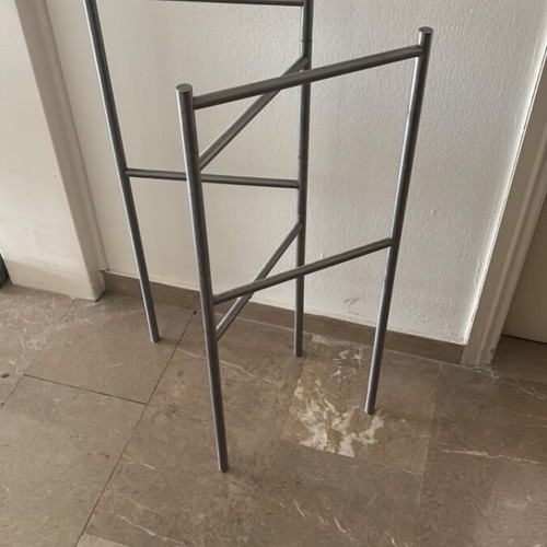 Towel Rack metal used, height 85 cm, width 36 cm