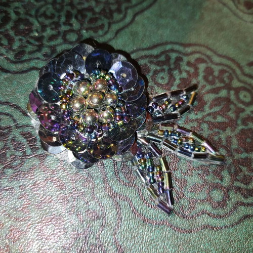 Handmade vintage brooch used