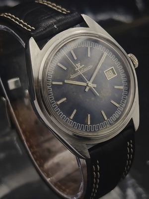 Jaeger-LeCoultre Master-Quartz Ref. 23303-42 wristwatch, blue dial