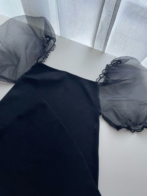 Mini Black Dress Zara like new, black, size S