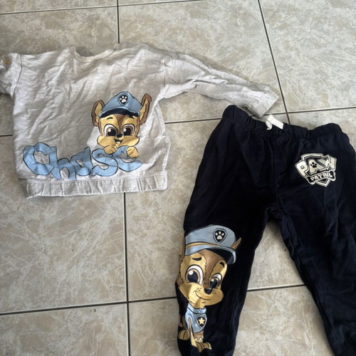 H&M Patrol set, black and white