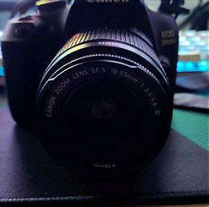 Canon DSLR 2000D 18-55mm