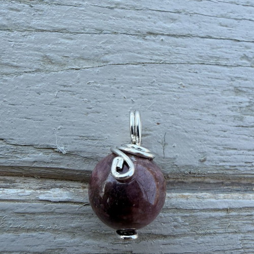 Pendant with stone like new, multicolor