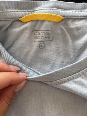 T-shirt Camel Active soft blue, like new, XL