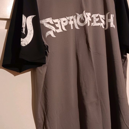 SepticFlesh raglan XL new, black and gray