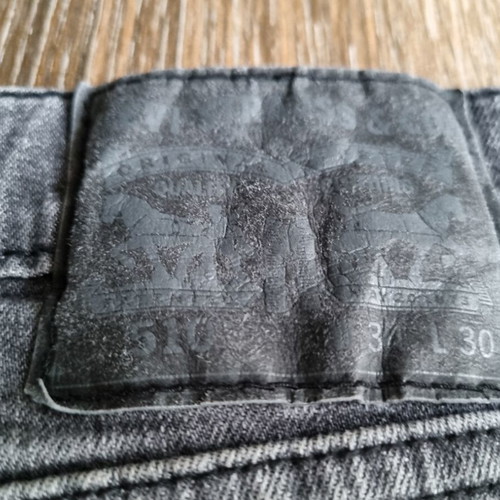 Levi's 510 slim jeans grey men's like new, size 34x30