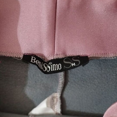 Benissimo thick fabric leggings used, dusty pink, size M