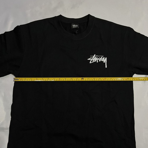 Stüssy Black Dice Graphic T-Shirt, Large