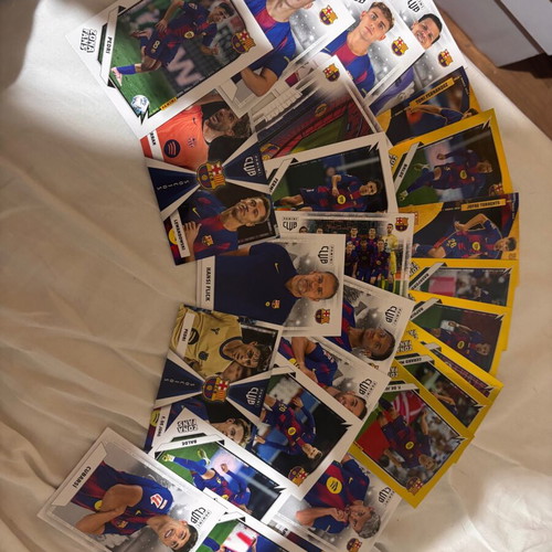 FC Barcelona Panini Club football card collection, lot