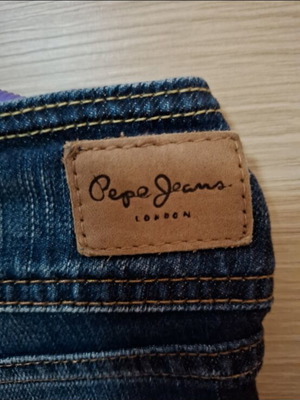 Pepe Jeans Capri pants like new, size 27, blue