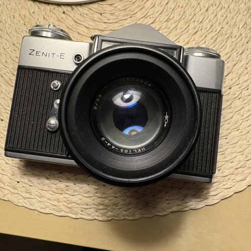 Zenit vintage analog cameras pack of 2 with Helios lenses used
