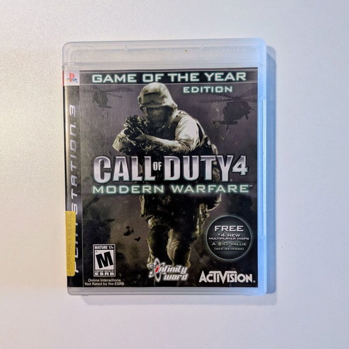 Call of Duty 4 Modern Warfare PS3 game used